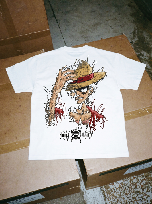 AMIYRO - Oversized MONKEY D.LUFFY T-Shirt