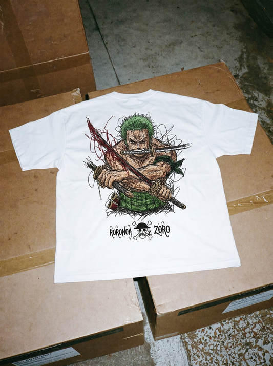 AMIYRO - Oversized RORONOA ZORO T- Shirt