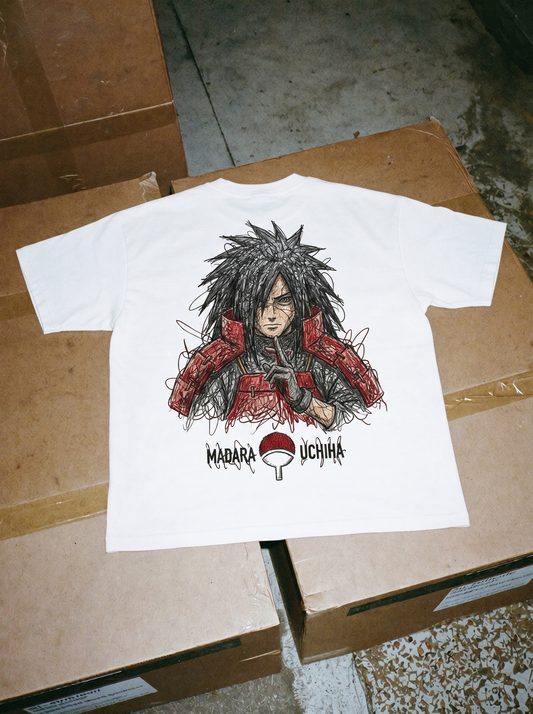AMIYRO -  Oversized MADARA UCHIA T- Shirt