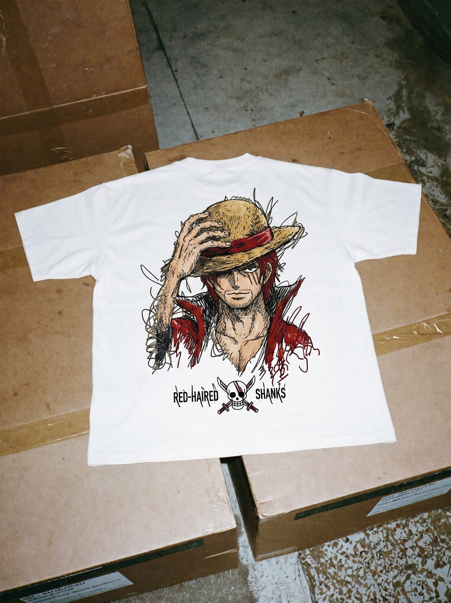 AMIYRO - Oversized SHANKS  T-Shirt