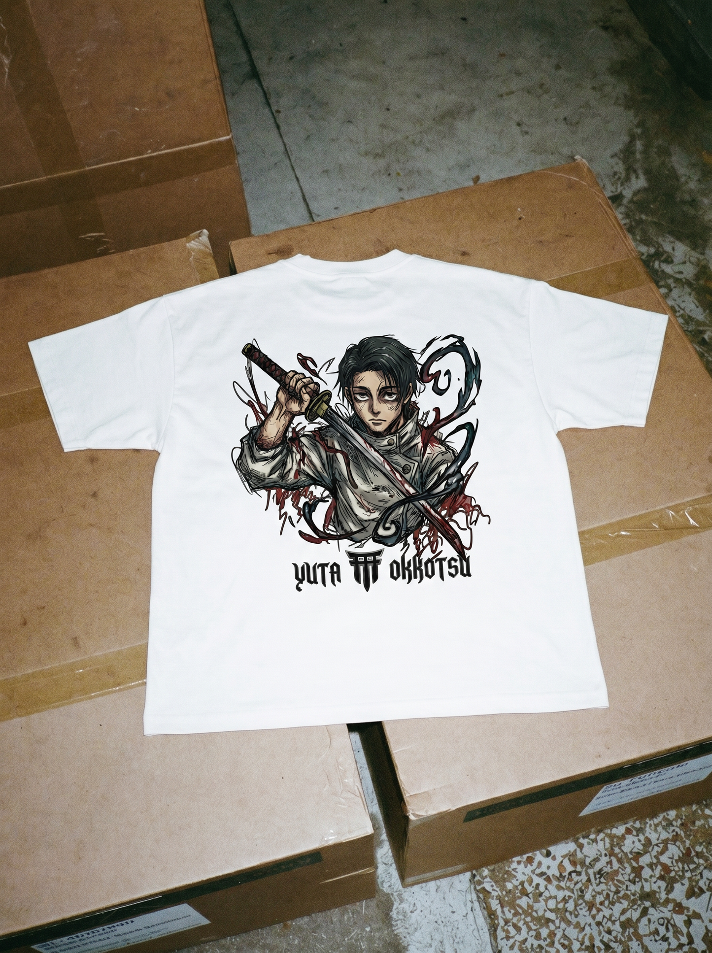 AMIYRO -  Oversized YUTA OKKOTSU T- Shirt